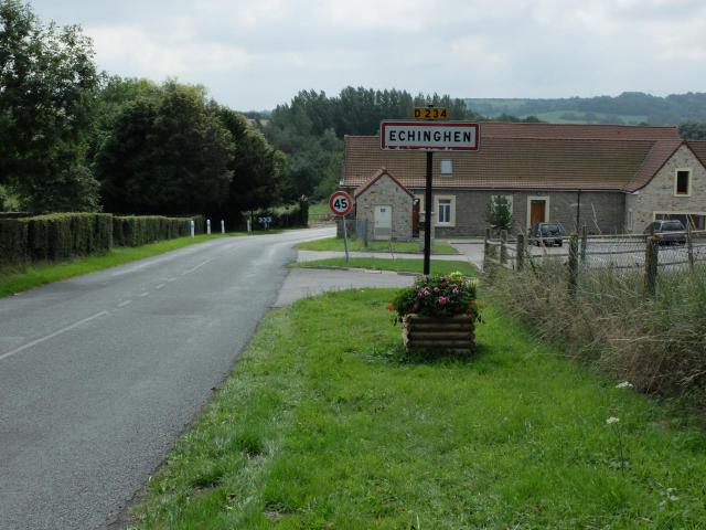 Vue d'une entrée d'Echinghen.