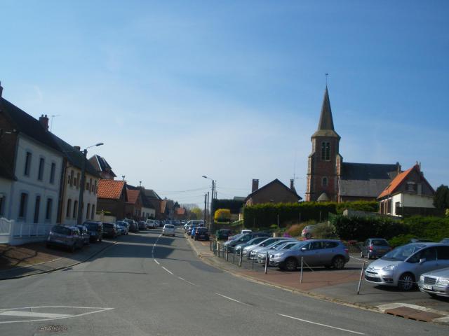 Vue de la commune de Moyenneville.