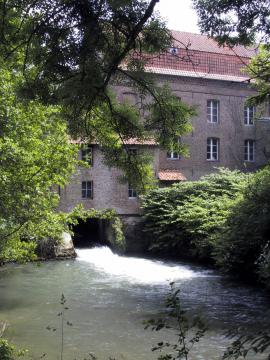 Le moulin Blondel sur la Canche à Frévent