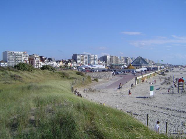 Dunes au nord de la plage