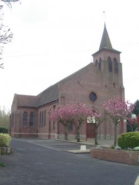 Eglise Saint-Martin d'Annequin (Pas-de-Calais, France)