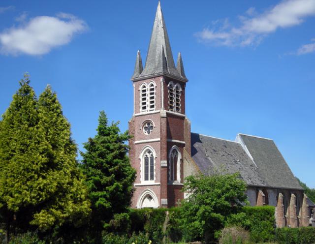 église Saint-Martin de Campagne-les-Wardrecques - Pas-de-Calais