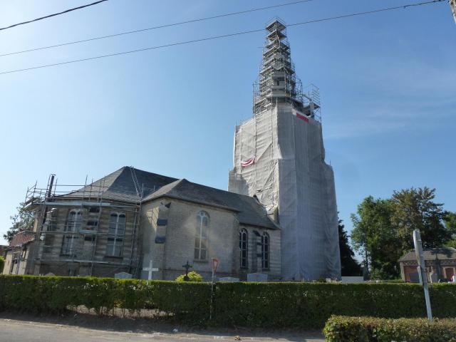 Ruminghem (Pas-de-Calais) église Saint-Martin