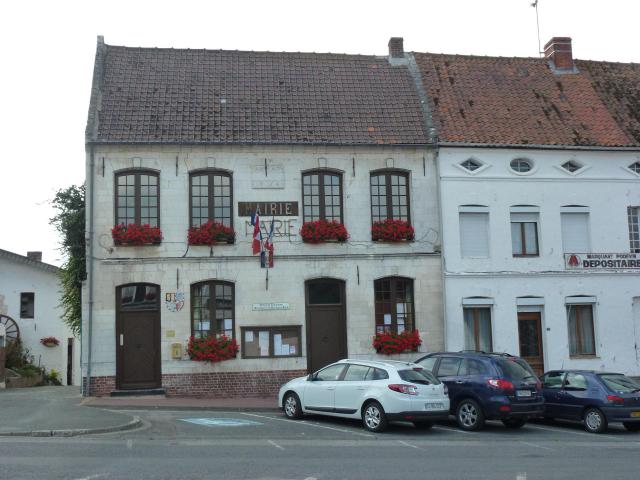 Tournehem-sur-la-Hem (Pas-de-Calais, Fr) mairie