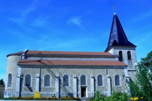 Eglise de Confrançon (Ain)