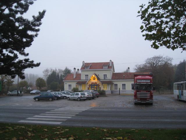 hesdin station in november
