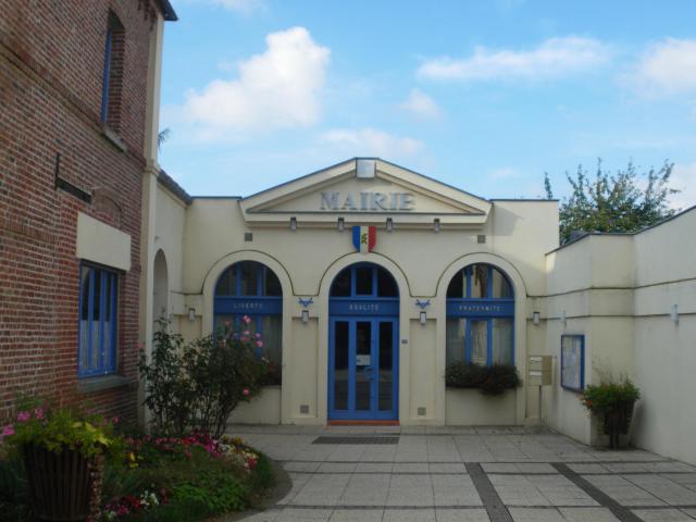 Vue de la mairie de Fouquières-lès-Béthune.