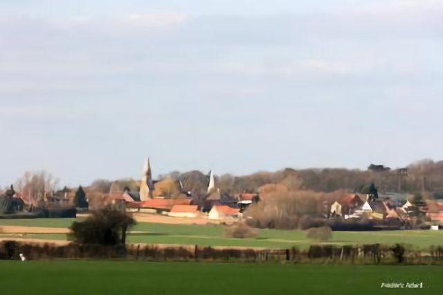 DROUVIN LE MARAIS ET VAUDRICOURT VUS DE HOUCHIN