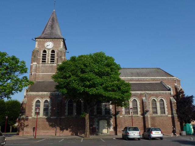 Dourges (Pas-de-Calais, Fr) église