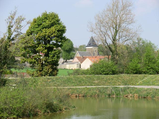 Église d'Elinghen, commune de Ferques, Pas-de-Calais, France.
