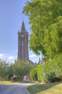 L'église de Sapignies