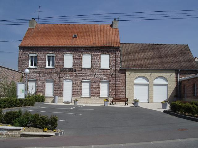 Mairie de Moulle (Pas-de-Calais, France)