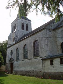 Commune française de Noyelle-Vion dans le département du Pas-de-Calais en France - Église