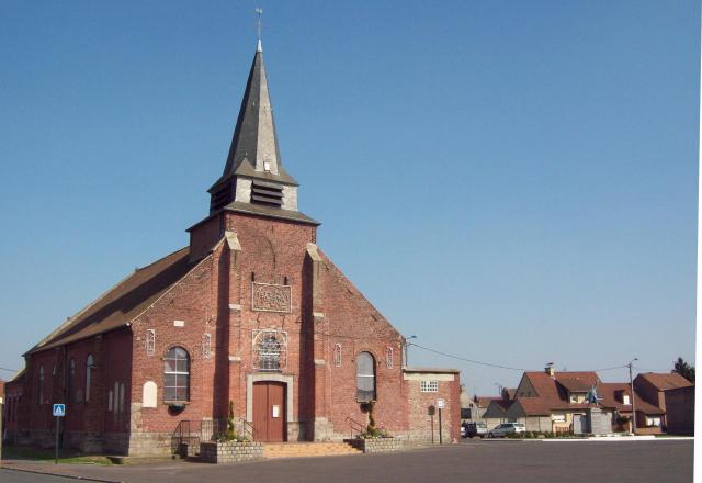 L'église d'Evin Malmaison