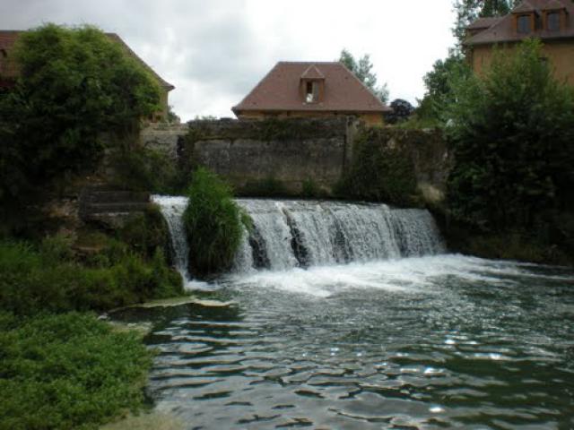 chute d'eau pisiculture de ST GEORGES