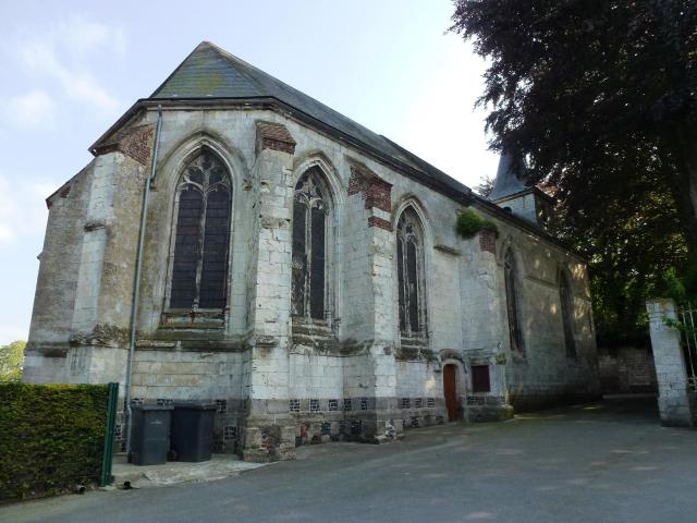 Saint-Hilaire-Cottes (Pas-de-Calais, Fr) église de Cottes