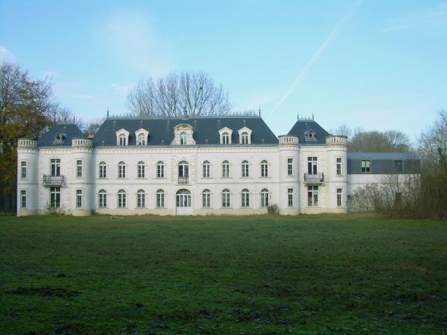 Parc naturel régional des Caps et Marais d'Opale - Côte d'Opale - dunes du Mont Saint Frieux - Château de DANNES
