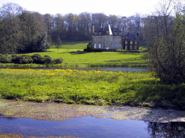 Château à La Calotterie, Pas-de-Calais, France.