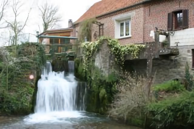 Le gué ou moulin de Caucourt