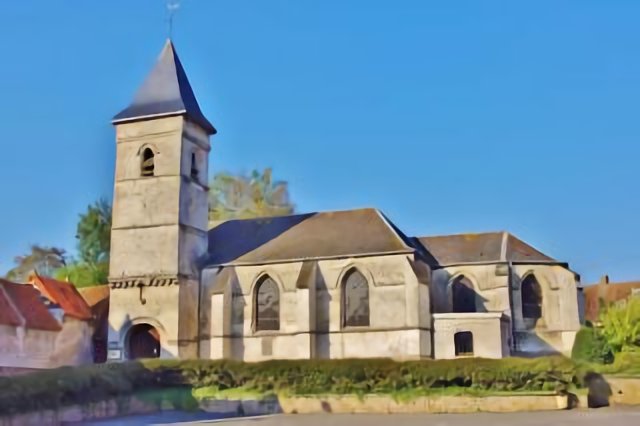 Acq. Eglise Saint-Géry.
