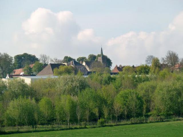 Moringhem, et l'Eglise paroissiale Saint-André