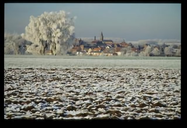 Lecluse sous le givre