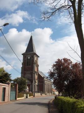 Wailly (Pas-de-Calais), égliese