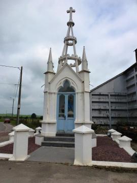 Westrehem (Pas-de-Calais, Fr) chapelle Coeur Immaculé de Marie extérieur