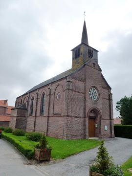 Westrehem (Pas-de-Calais, Fr) église