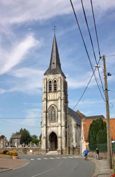 L'église à Neufchâtel-Hardelot (62-Pas-de-Calais)
