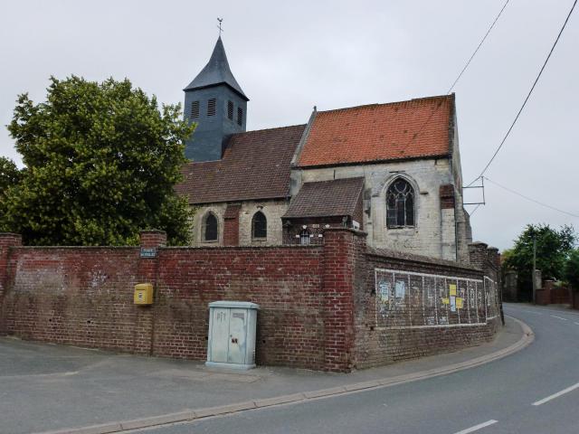 Quernes (Pas-de-Calais) église