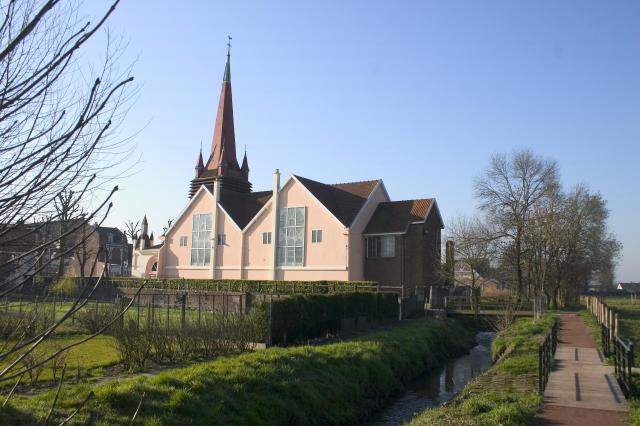 Le crinchon derrière l'église St Vaast