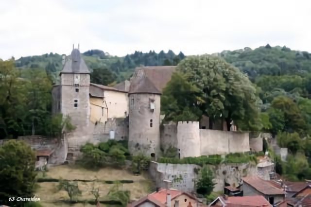 63 Châteldon - Château