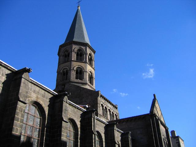 La basilique Saint-Amable | Commune : Riom | Département : Puy-de-Dôme | Région : Auvergne | Pays : France.