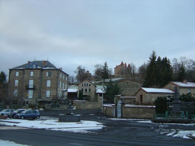 Centre-ville de Vernet-la-Varenne (Auvergne, 63, Livradois)