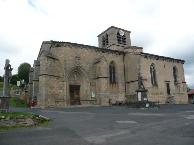 Église Saint Antoine du village Le Monestier.