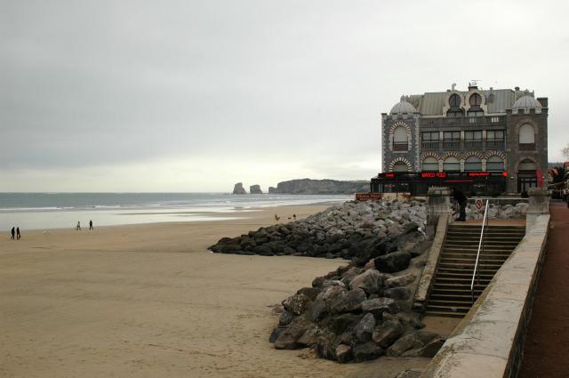 Hendaye, la plage. Photo prise le 06/01/07 par Harrieta171