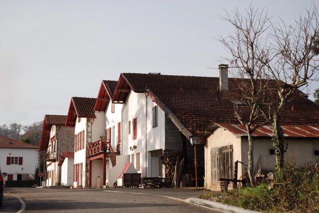 Ustaritz, maisons du quartier Herauritz. Photo prise le 31/12/06 par Harrieta171