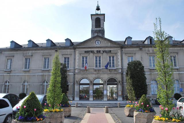 Mairie d'Orthez (Pyrénées-Atlantiques).