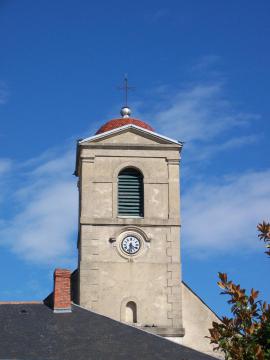 Clocher de l'église Saint-Gérin d'Aureilhan (Hautes-Pyrénées, France)