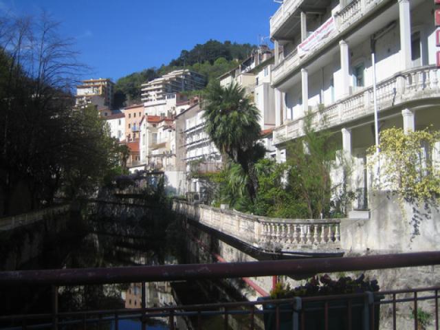 Amélie-les-Bains, en aval de la Source