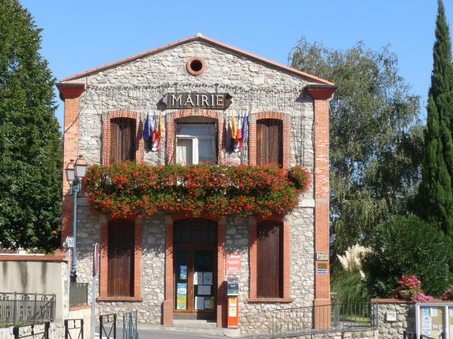 Mairie de Ria-Sirach , Pyrénées-Orientales, France
