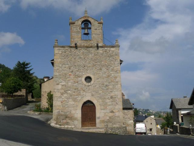 Eglise d'Egat Pyrénées-Orientales, France