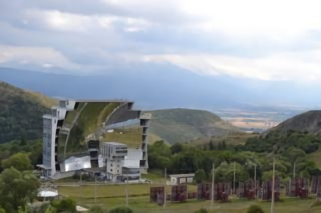 Horno solar de Odeillo, (Font-Romeu) Francia