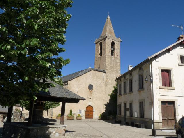 Eglise de Saillagouse, Pyrénées-Orientales, France