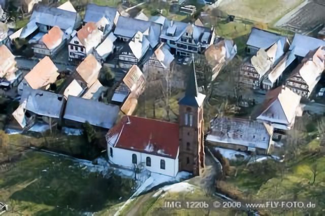 Hunspach (Elsass) (Luftbild © www.FLY-FOTO.de)