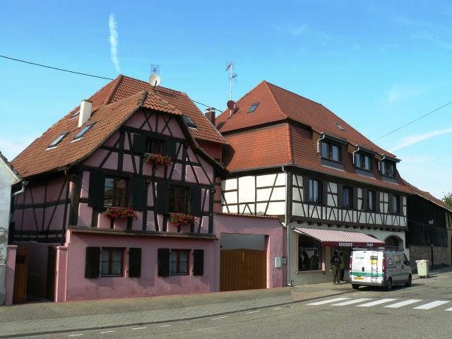 Maisons à colombages