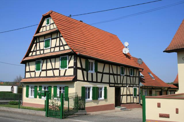 Schleithal, Alsace: Ancienne ferme (1671), 280 rue Principale