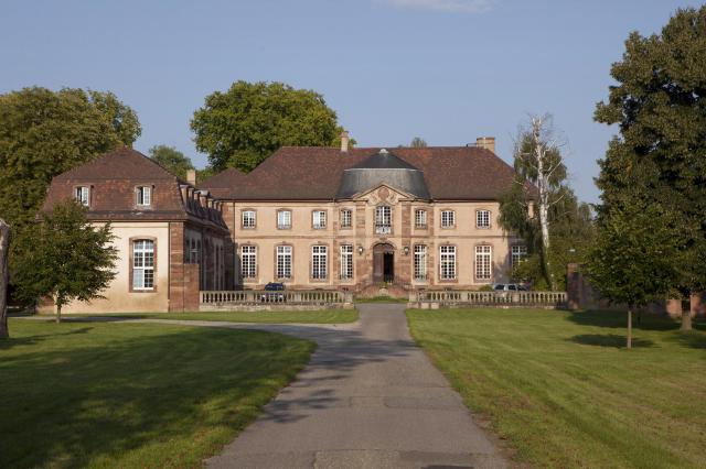 Château de la Cour d’Angleterre à Bischheim, Alsace, France