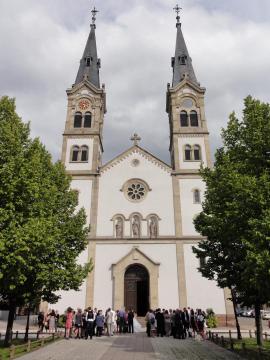 Alsace, Bas-Rhin, Église Saint-Symphorien d'Illkirch (IA00023076).